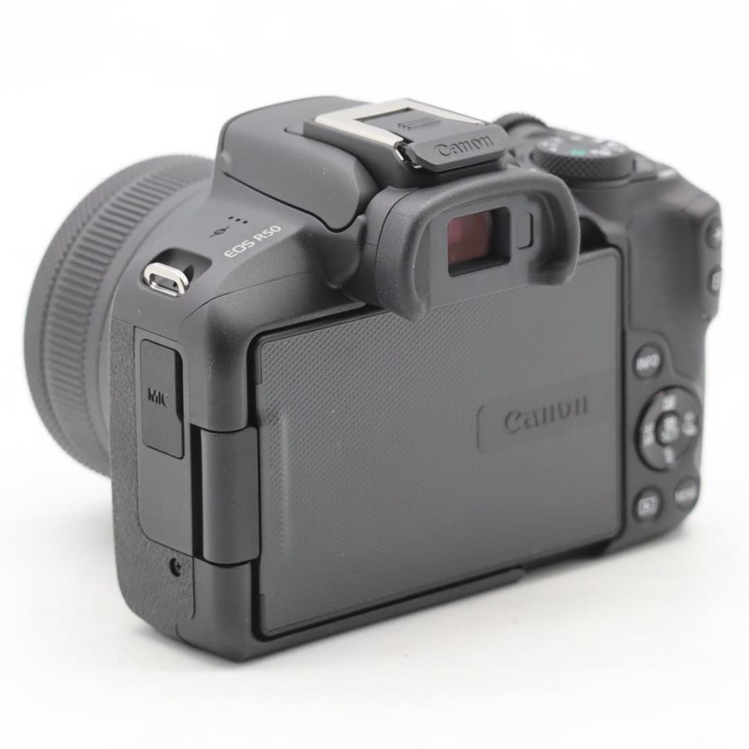 Canon EOS R50 標準ズームレンズキット(RF-S18-45)ブラック