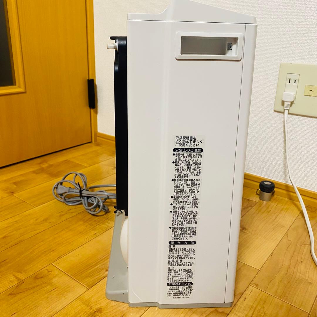 極美品✨リンナイ ガスファンヒーター RC-U5801E 都市ガス