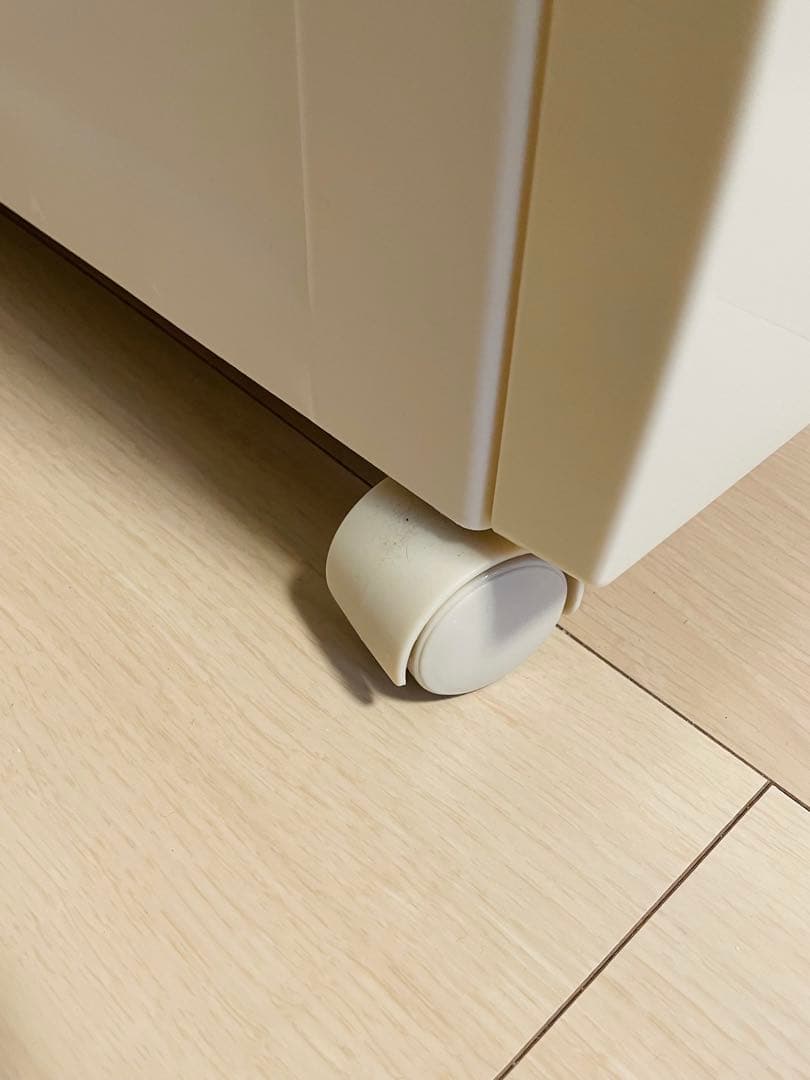 送料込 天馬 FITS フィッツプラス チェスト ７段　ホワイト　メープル