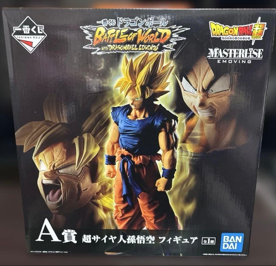 一番くじ ドラゴンボール A賞 超サイヤ人孫悟空フィギュア MASTERLISE