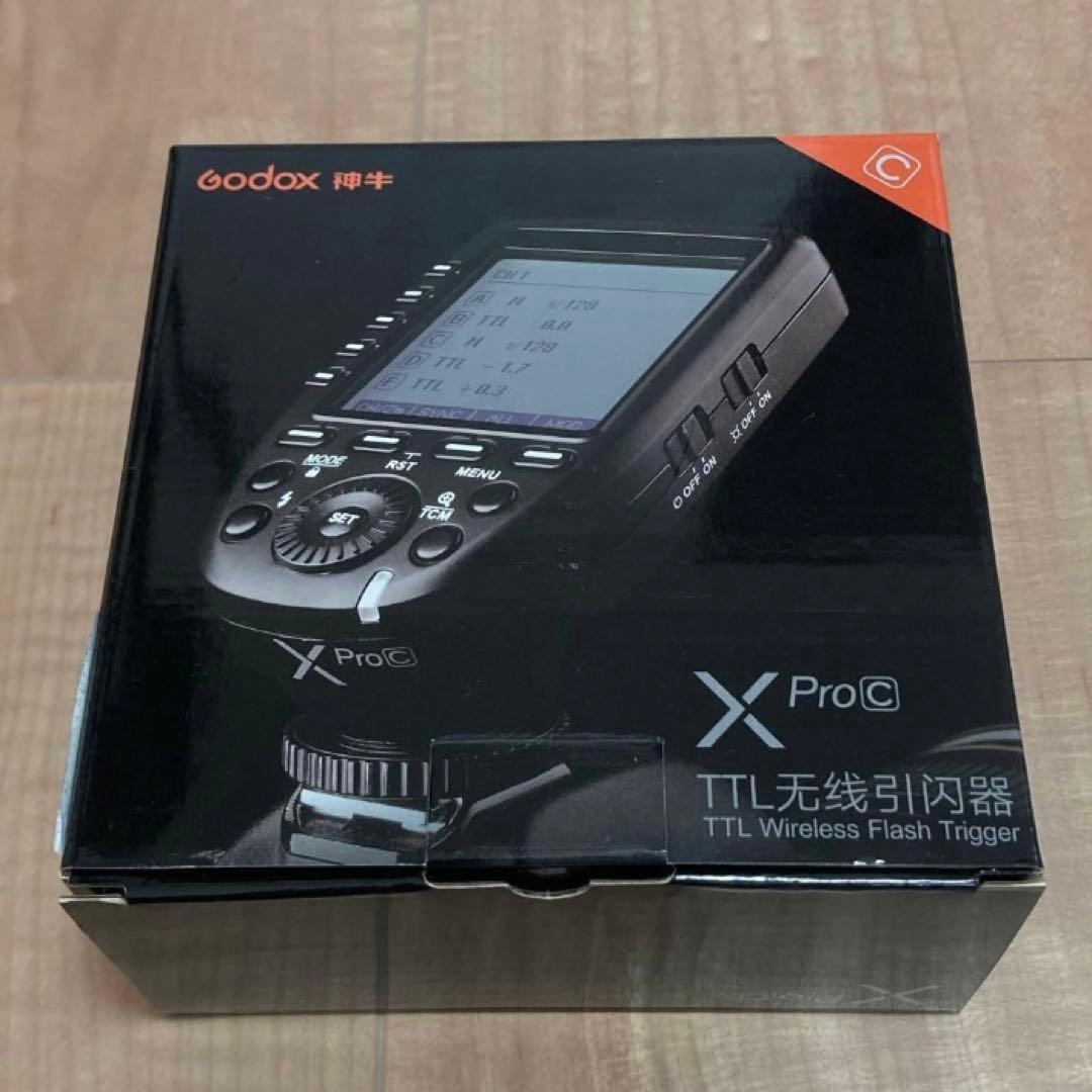GODOX XPro-C TTLフラッシュトリガー