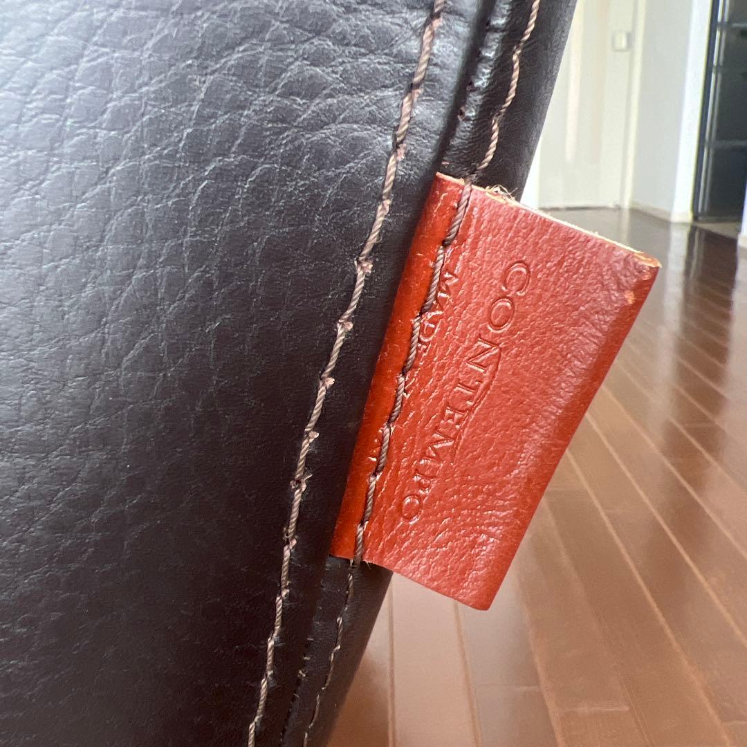 ‼️みいページ‼️CONTEMPO イタリア製本革ソファ 1人掛けソファ