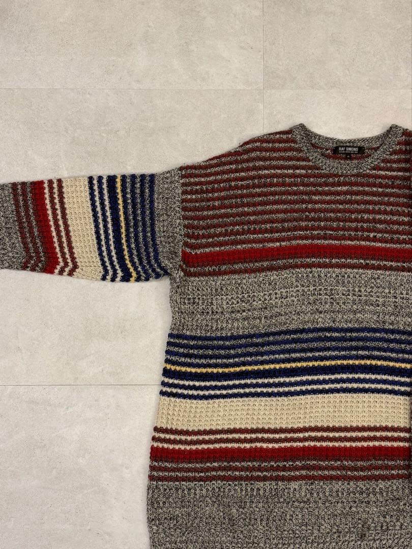 RAF SIMONS 04AWWave期クルーンネックニット