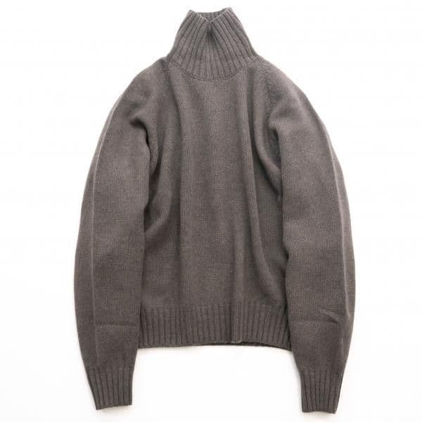 トップス stein EX FINE LAMBS LOOSE HIGH NECK KNIT