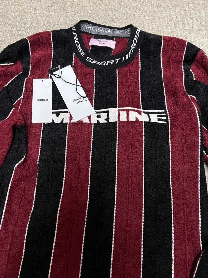 あ*お様 martine rose SPORTY LOGO CREW