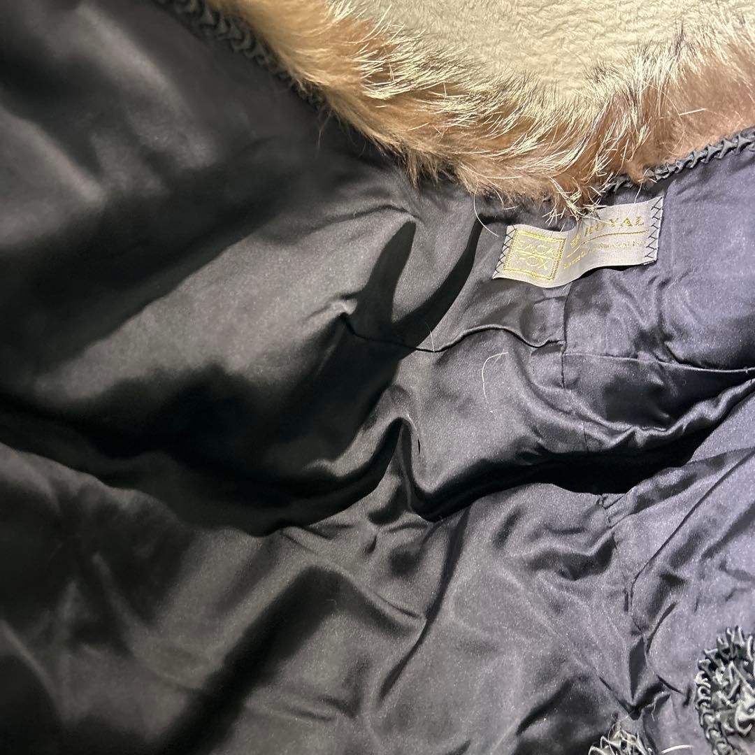 極美品　SAGA FOX  サガフォックスロイヤル　ファー　マフラー