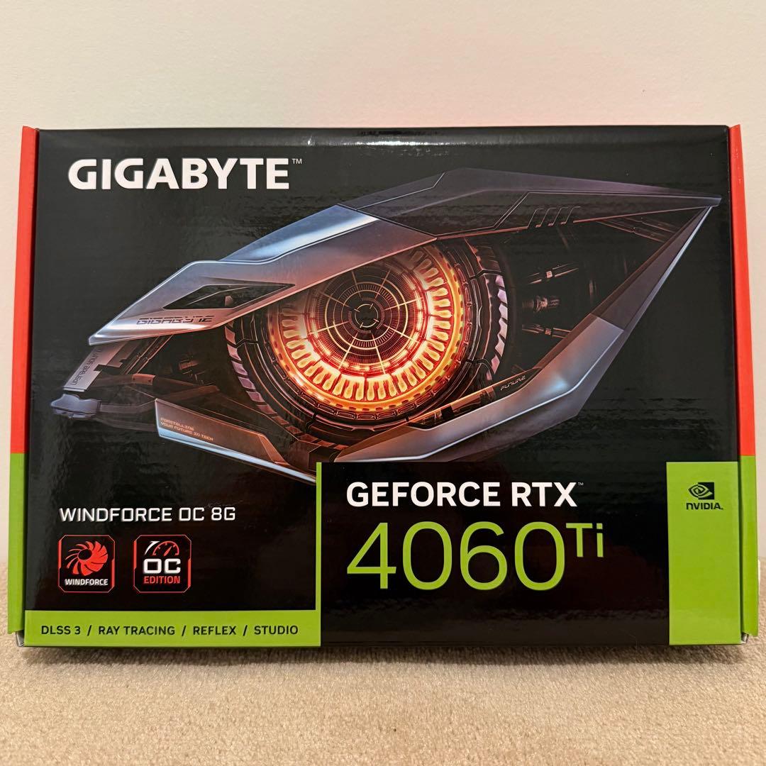 グラフィックボード・グラボ・ビデオカード GIGABYTE GEFORCE RTX 4060 Ti 8GB
