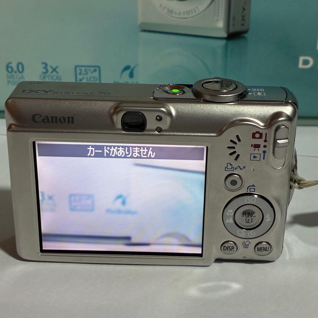 Canon IXY DIGITAL 70 動作確認済 付属品完備 箱付き