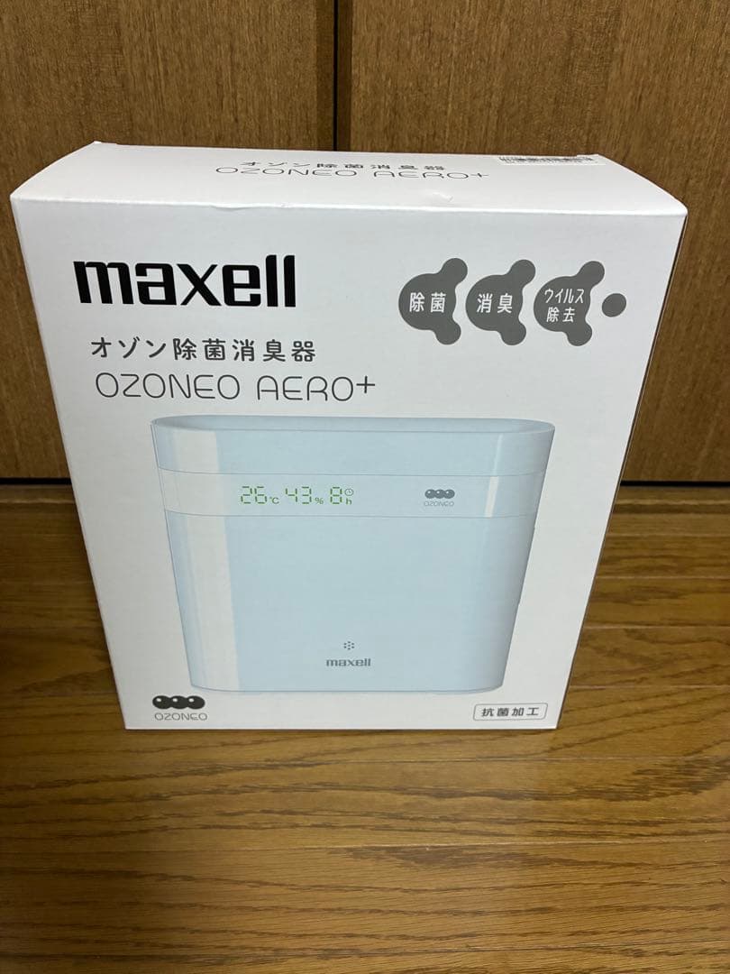 値下げ　未使用　オゾン除菌消臭器オゾネオエアロプラスMXAP-DAE280WH
