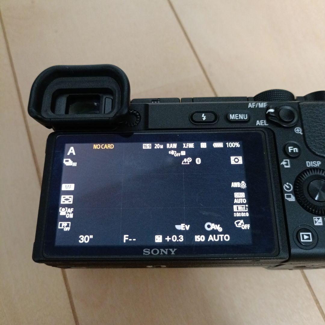SONY α6400 ミラーレスカメラ＋ダブルズームキット＋単焦点レンズ！