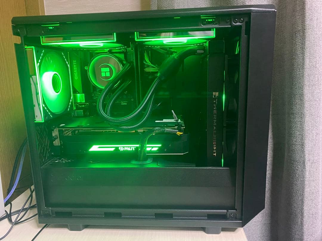 Mini-ITX Fractal Meshify2Nano PCケース