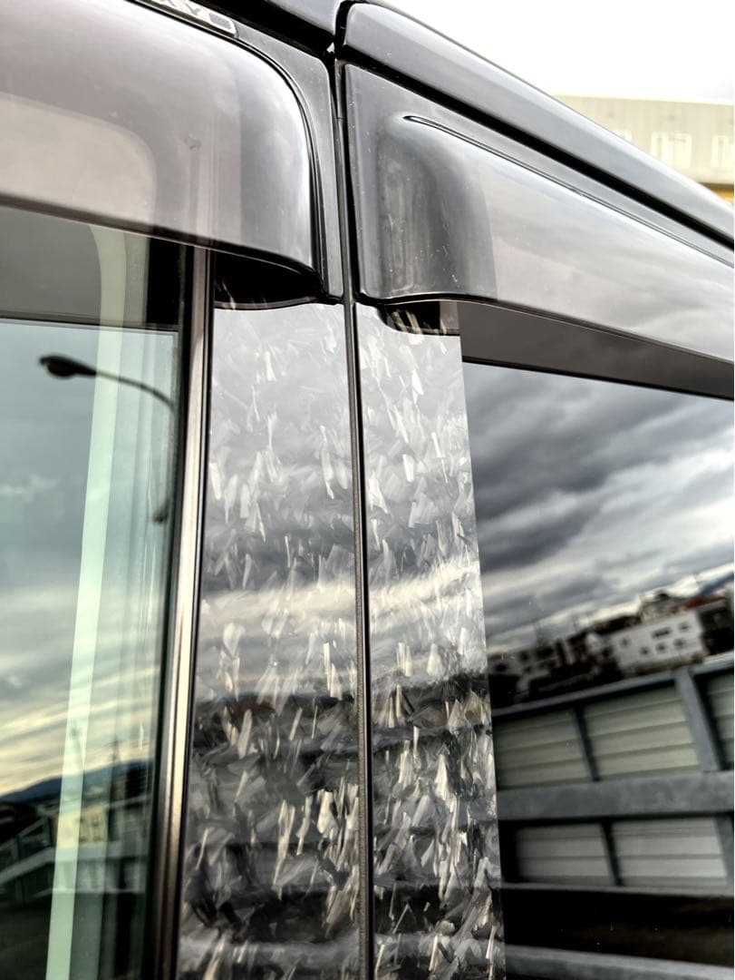 Y51系 フーガ【本物フォージドカーボン】ピラーガーニッシュ