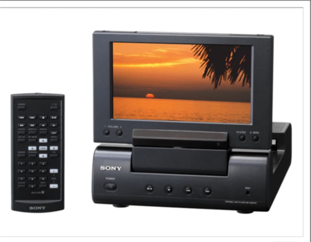 美品❣️SONY ポータブルプレーヤー DVD