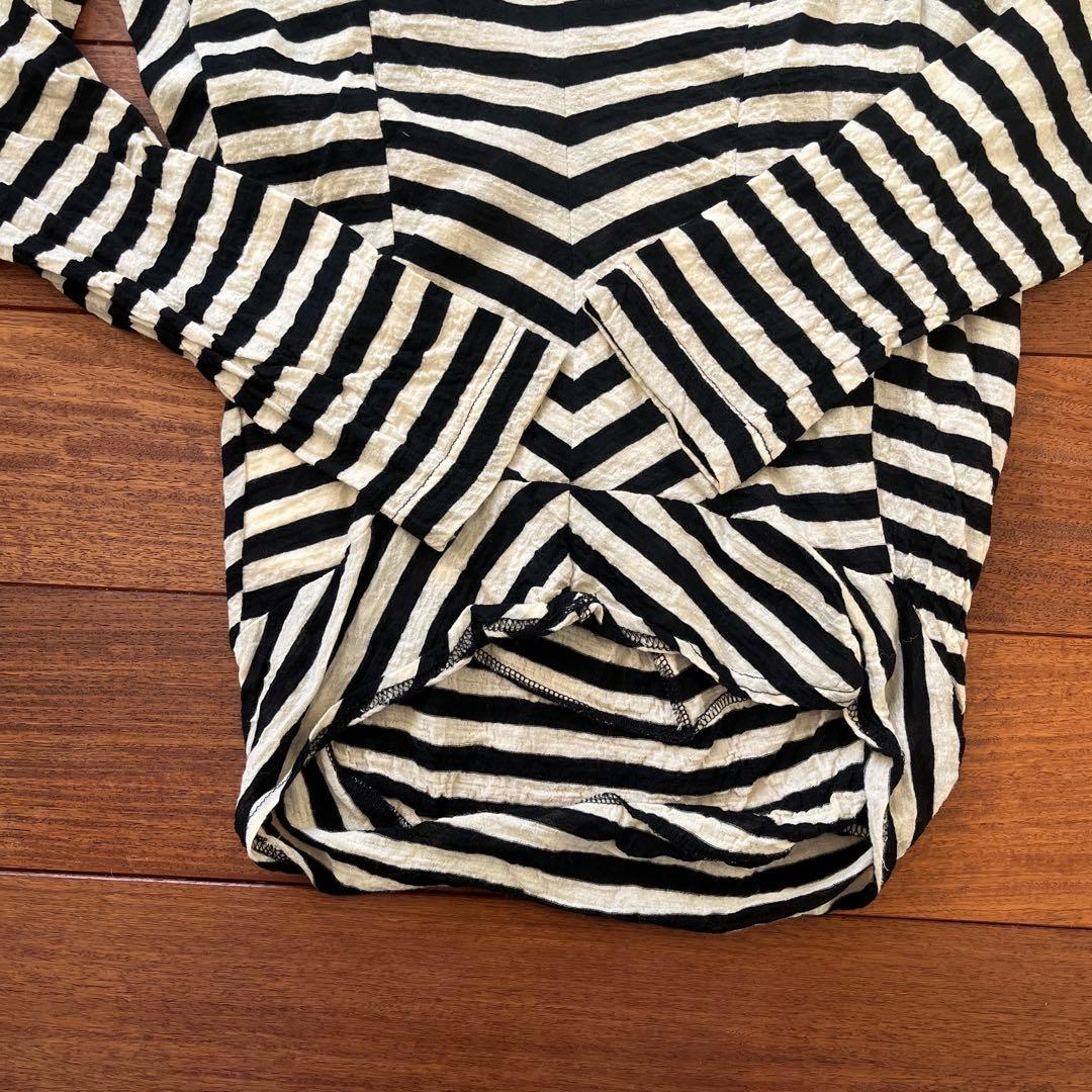 JUNYA WATANABE ストライプ 長袖Tシャツ Mサイズ