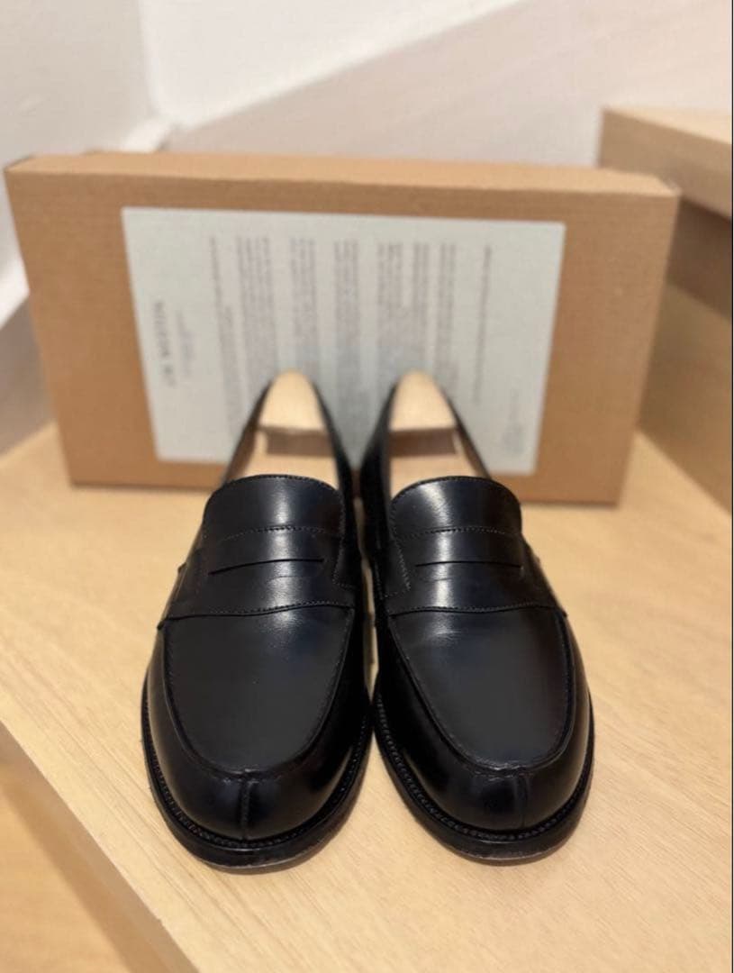 靴 J.M.WESTON signatupreloafer 180 Black