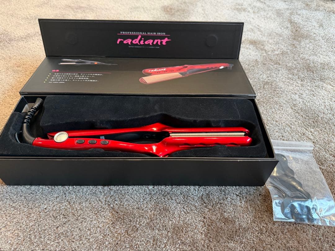 radiant ラディアント ストレートアイロン28mm