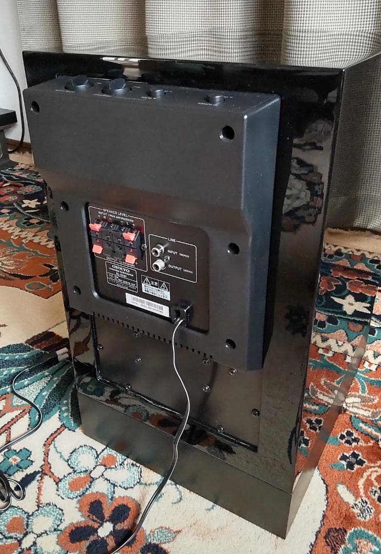 ONKYO オンキョー アンプ内蔵サブウーファー SL-D501(B)