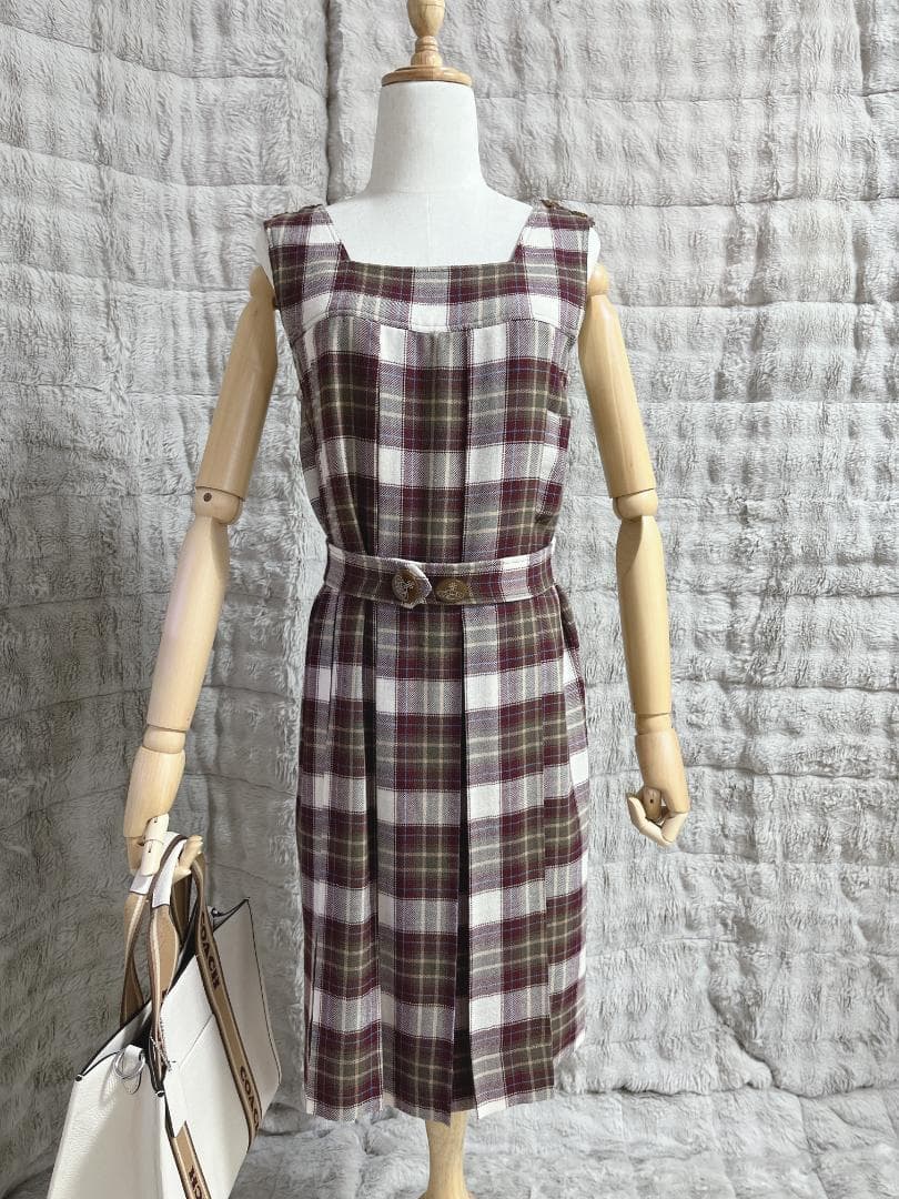 VivienneWestwood ヴィヴィアンウエストウッド　チェックワンピース