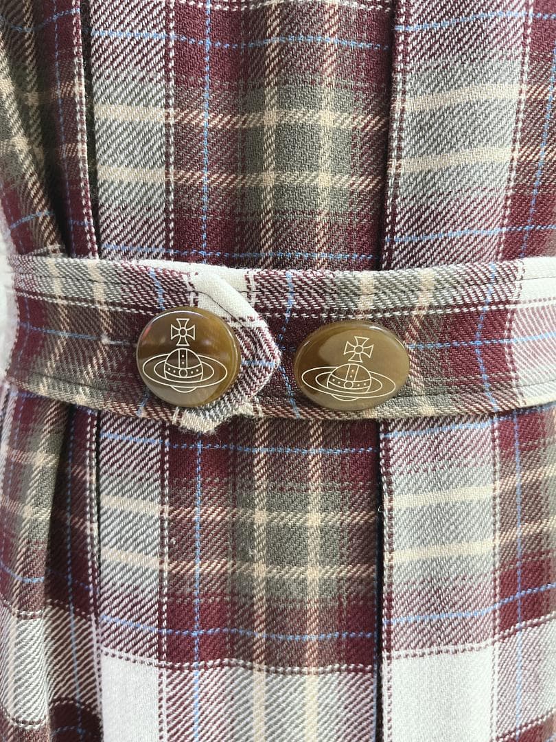 VivienneWestwood ヴィヴィアンウエストウッド　チェックワンピース