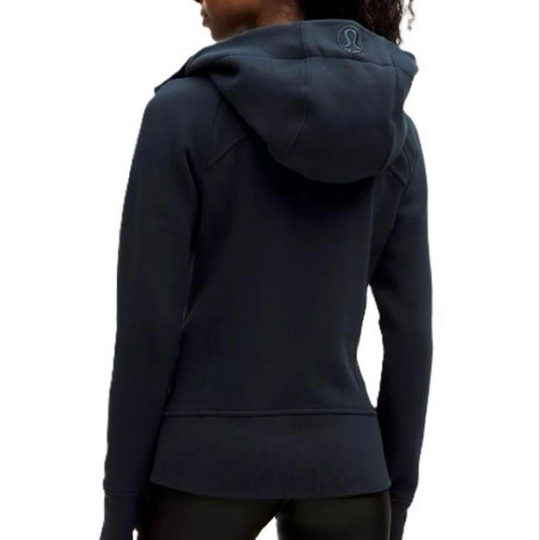 lululemon Scubaフルジップフーディ　黒