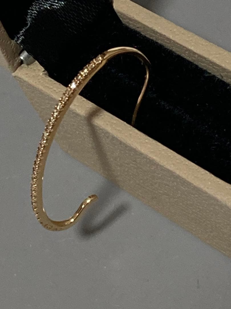 ひろこ　！　 ヒロタカ　GOSSAMER ダイヤモンド ピアスL 片耳