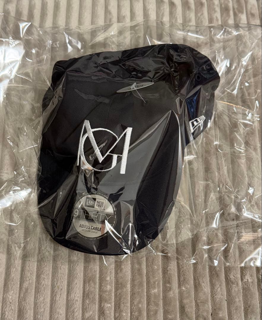 ミセスグリーンアップル ニューエラ ロゴキャップ ネイビー ピンズ付き