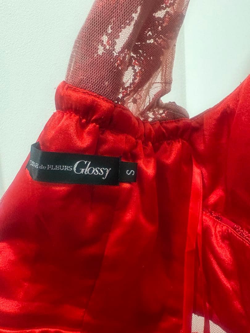 ROBE de FLEURS Glossy/ローブドフルール グロッシー ドレス