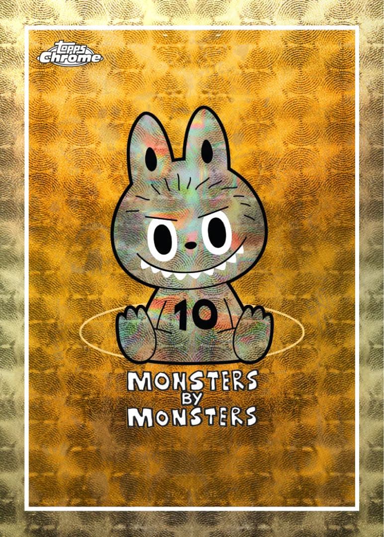 Topps Chrome 10周年記念ボックス ラブブ カード labubu