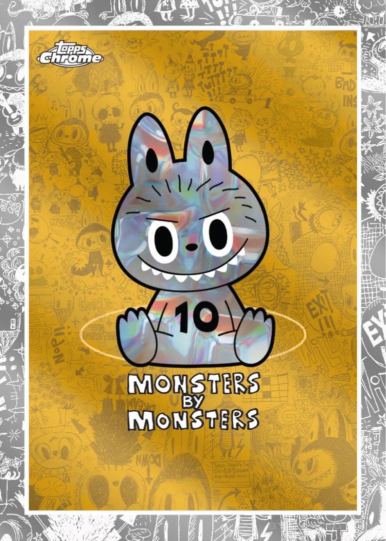 Topps Chrome 10周年記念ボックス ラブブ カード labubu