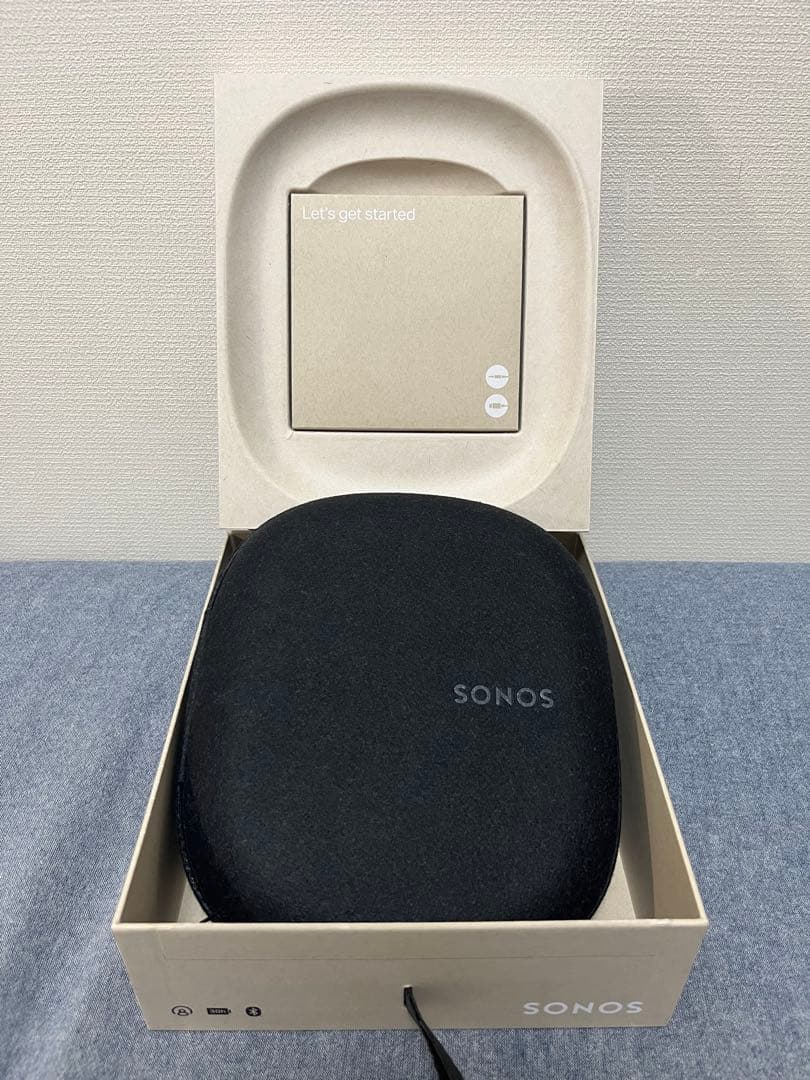 <美品>SONOS ワイヤレスヘッドホン ブラック