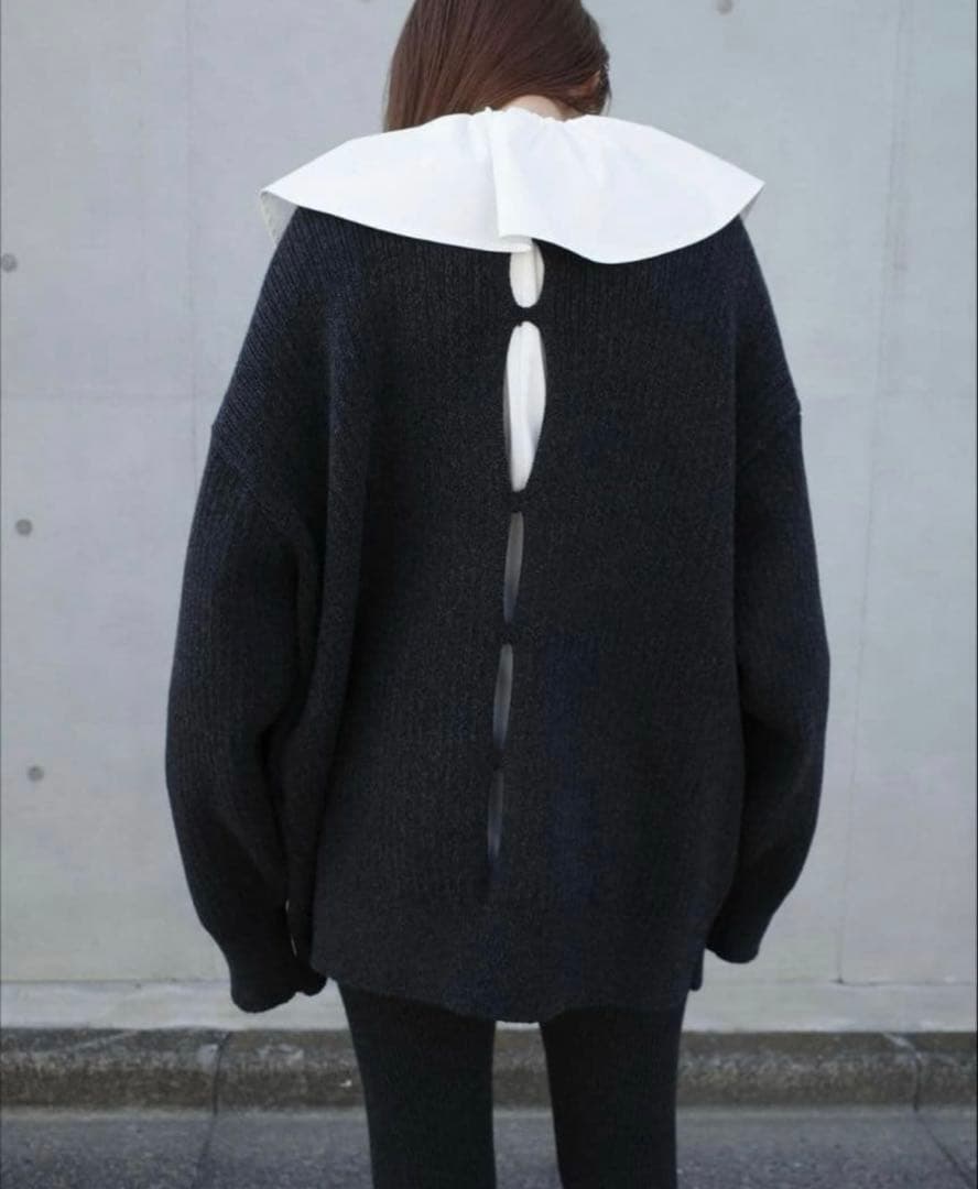 【週末値下げ】CLANE W FACE COLOR MIX ニット　クラネ