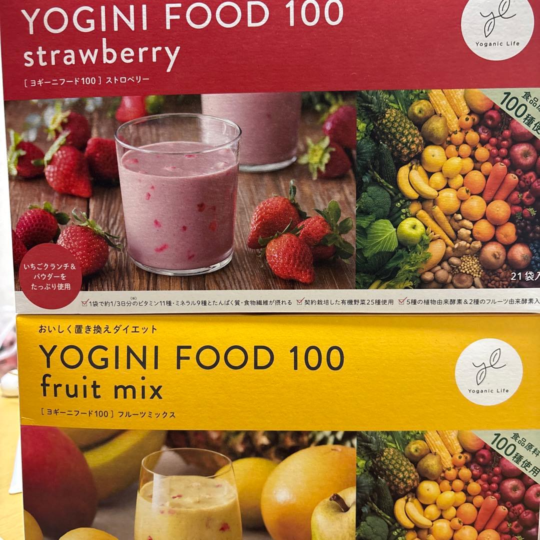 YOGINI FOOD 100 ストロベリー&フルーツミックス 30袋