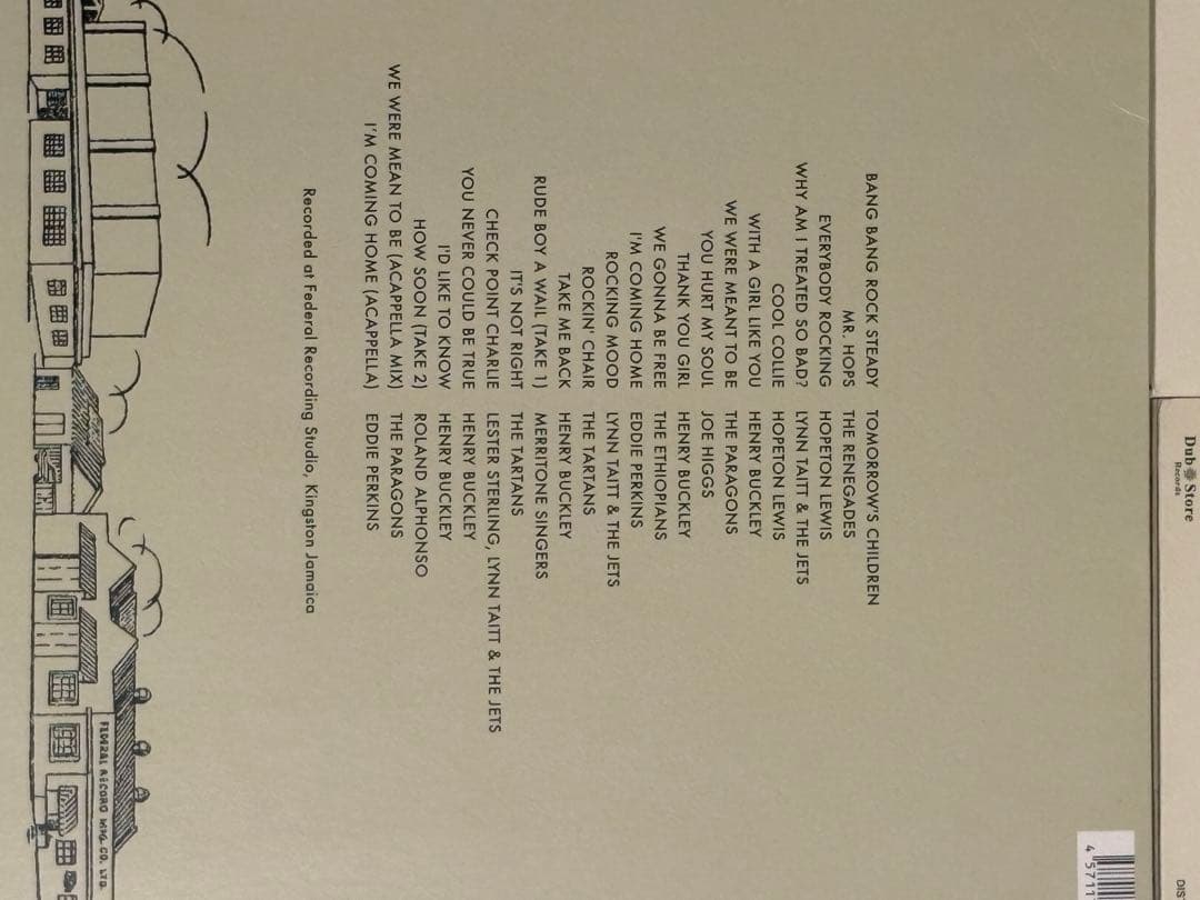 洋楽 MERRITONE ROCK STEADY 1, 2, 3