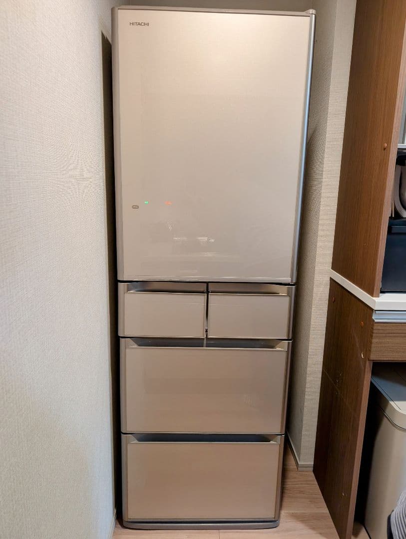 日立 冷蔵庫 415L R-S4200E 真空チルド【梱包・発送たのメル便】