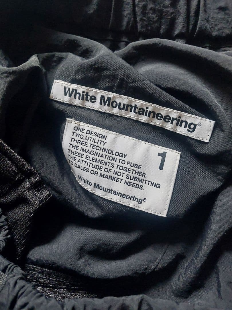 White Mountaineering GRAMICCI ブラックパンツ　新品