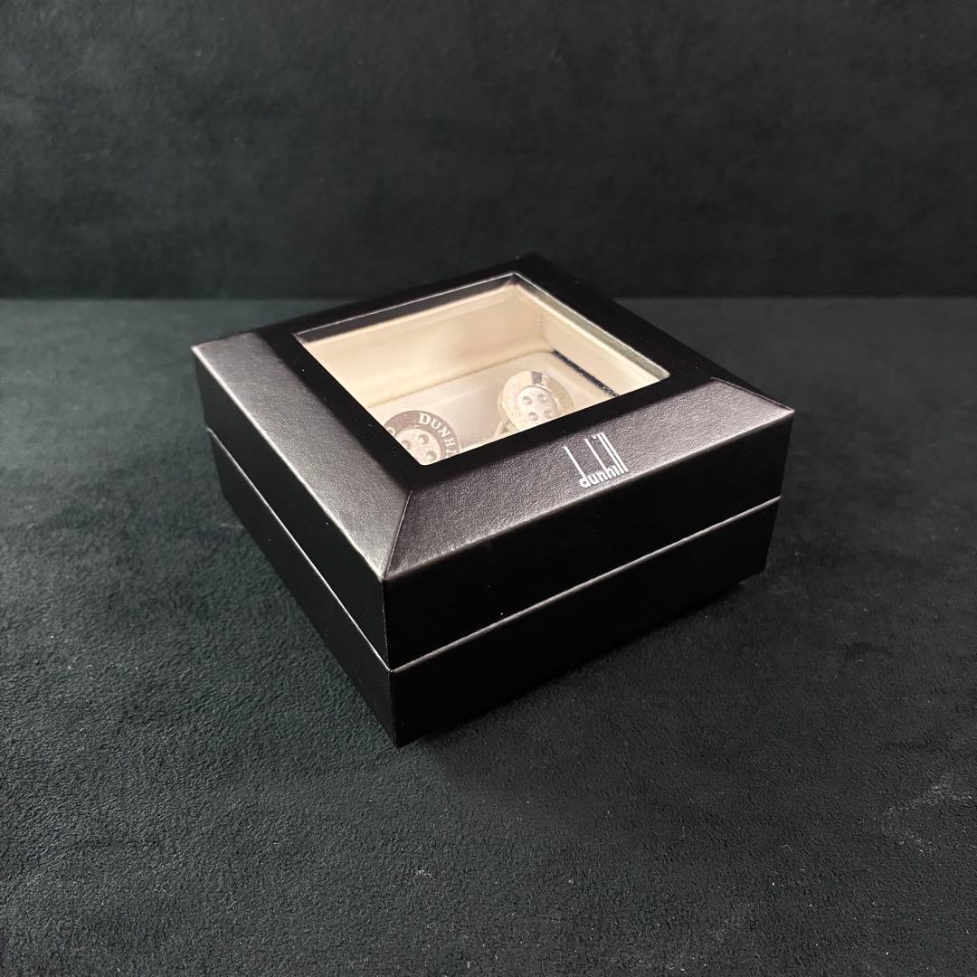 ダンヒル　ボタン型　カフス　カフリンクス