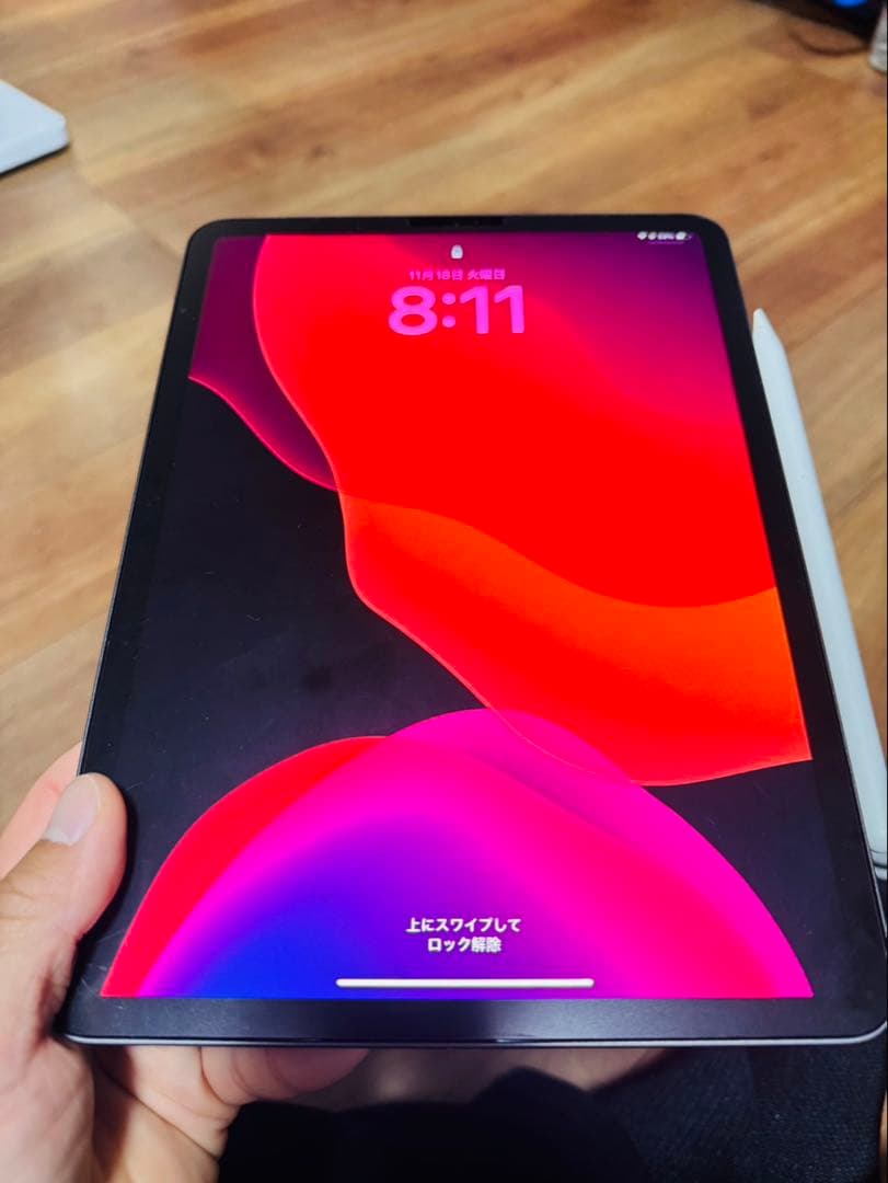 Apple Pencil&iPad 11インチ スペースグレー　256GB