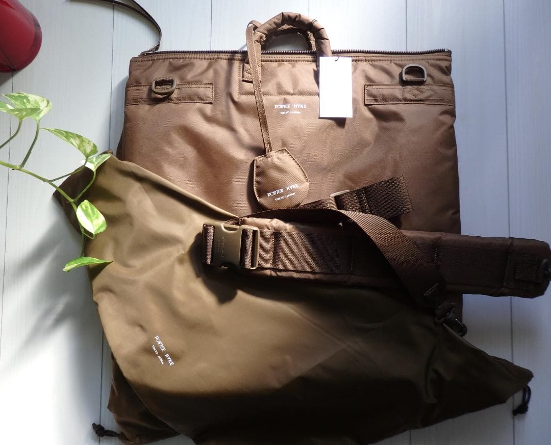 PORTER × HYKE HELMET BAG