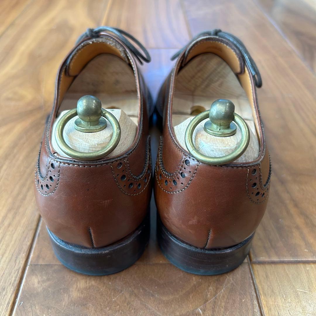 ジャランスリワヤ グリーンレーベル サイズ41 26.5cm ブラウンレザー