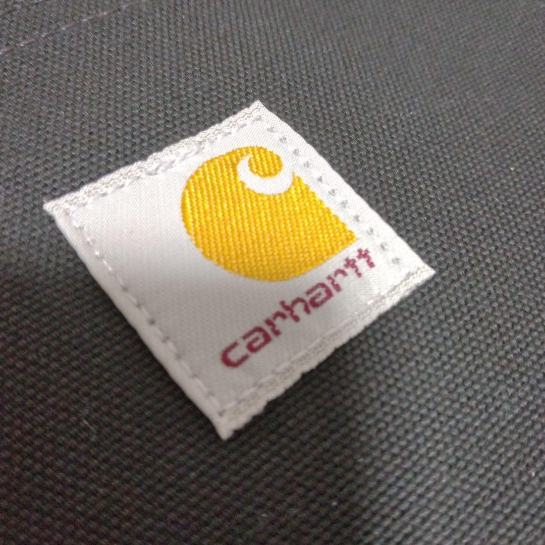 ★本物米国製レアサイズ！W32*L28CARHARTTダブルニーB01ブラック