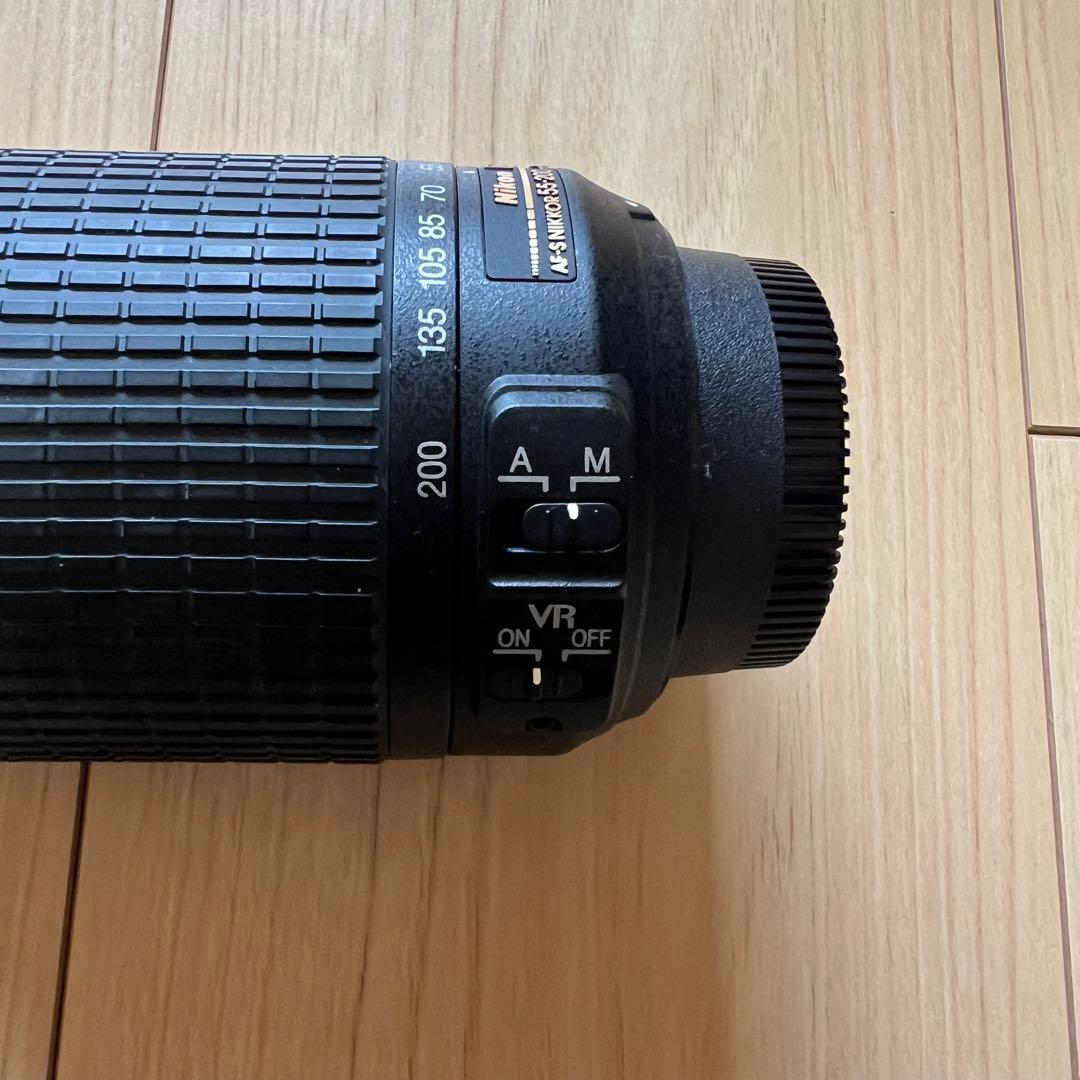 NIKON 望遠レンズ　55-200mm VR