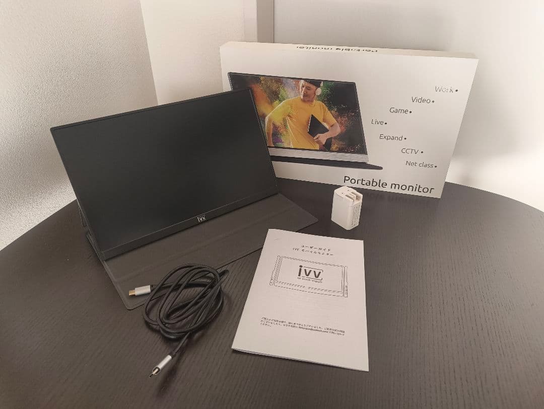 IVV ４Kポータブルモニター 13.3インチ