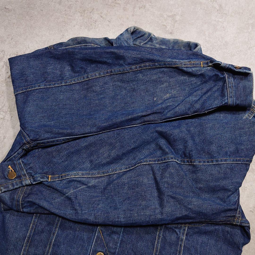 70s Lee 101-J デニムジャケット 濃紺 USA製 44 ヴィンテージ