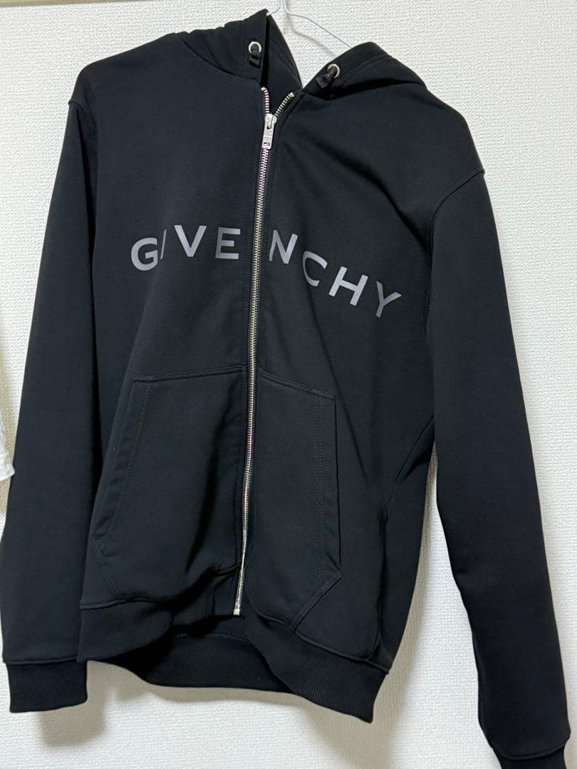 限定特価GIVENCHY KIDS パーカー H30939ロゴ ジップアップ