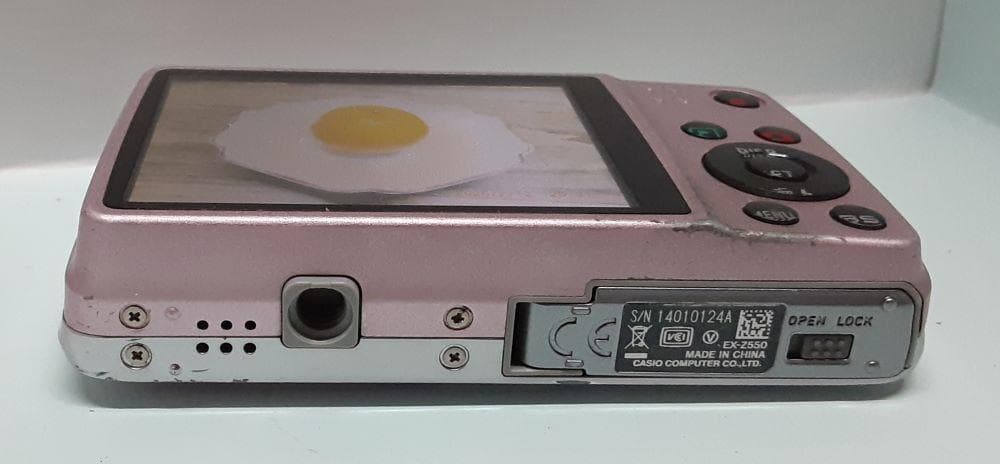 CASIO EX-Z550 ピンク コンパクトデジタルカメラ