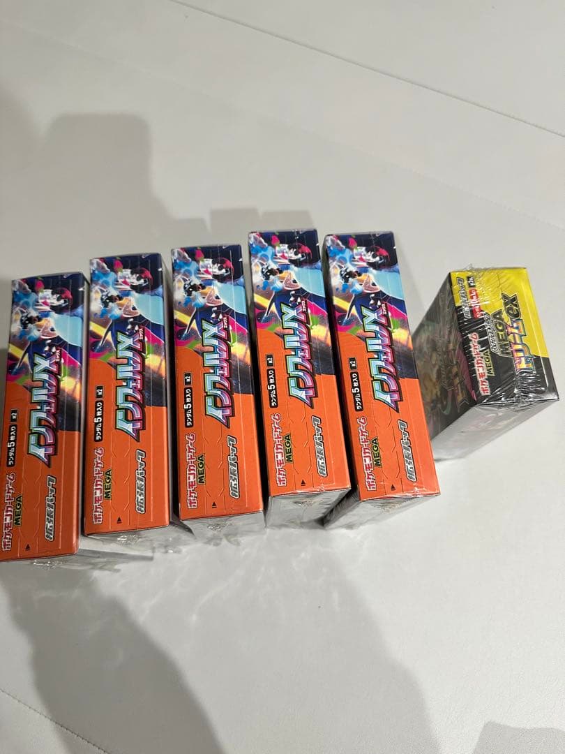 ポケモンカードインフェルノX未開封5BOX メガドリームex 1BOX