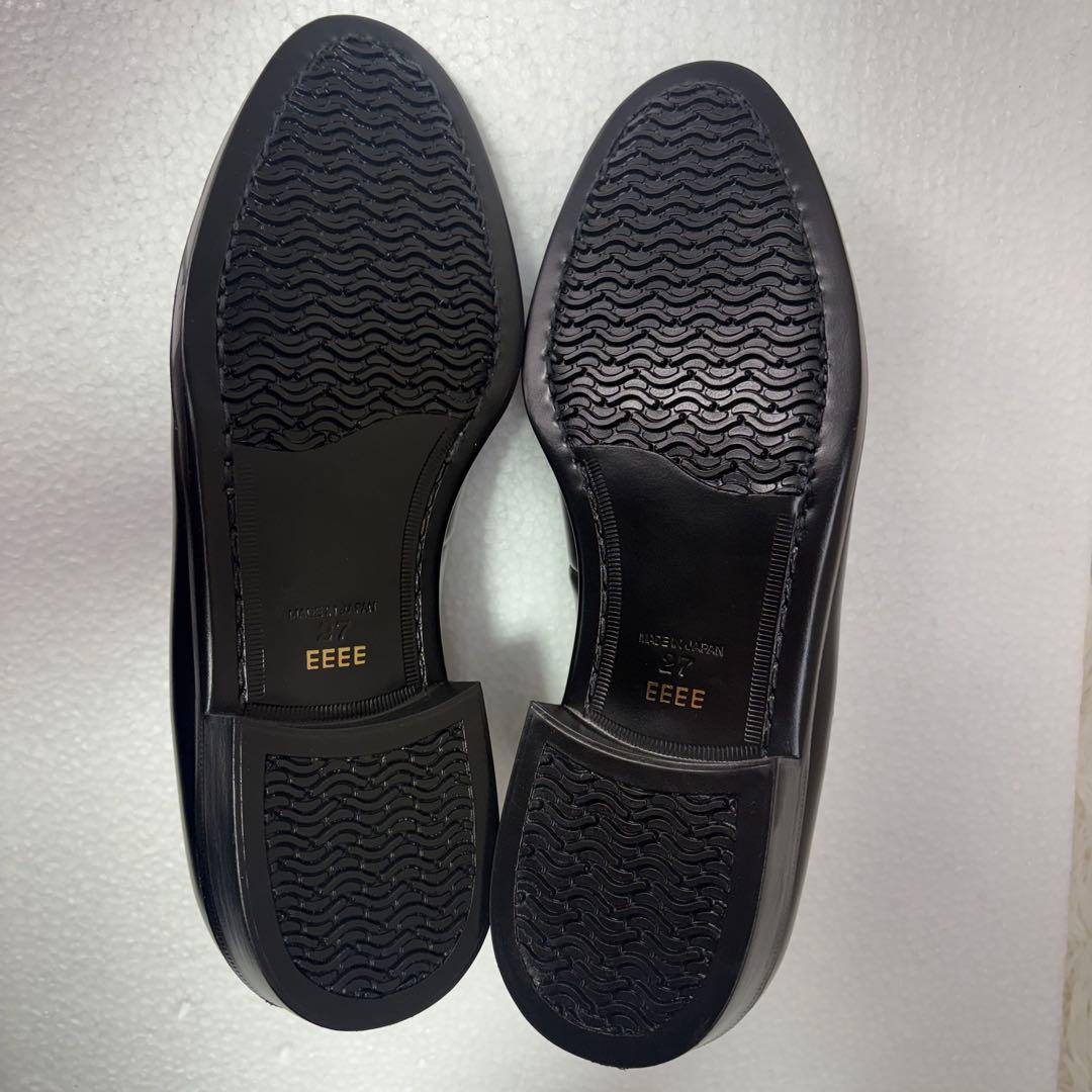 未使用 リーガル NK41 ローファー スリッポン ブラック 27cm EEEE