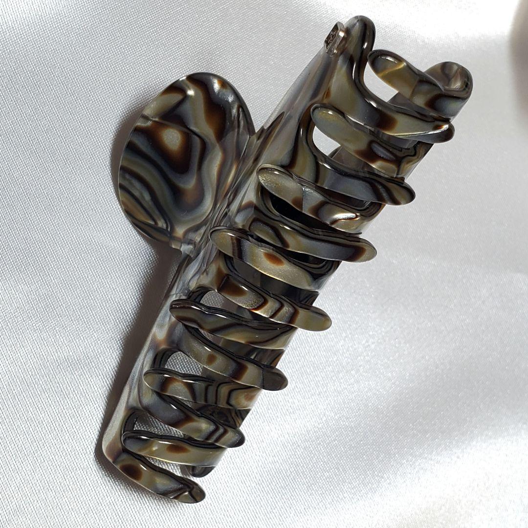 【極美品】アレクサンドルドゥパリ オニキスヘアクリップh013