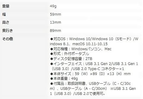 IO DATA 外付けSSD