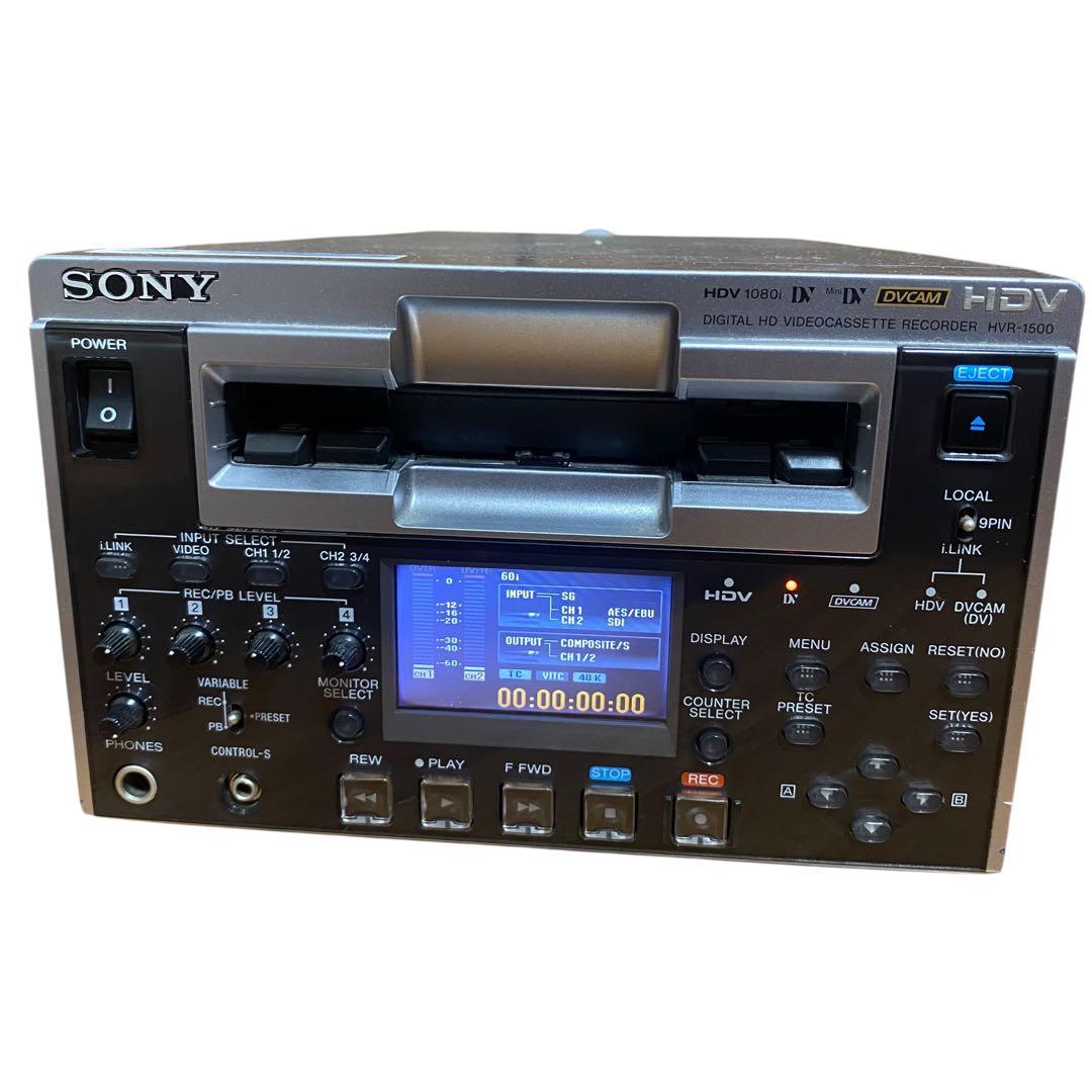 現状品　通電OK ソニー SONY HVR-1500 ビデオカセットレコーダー